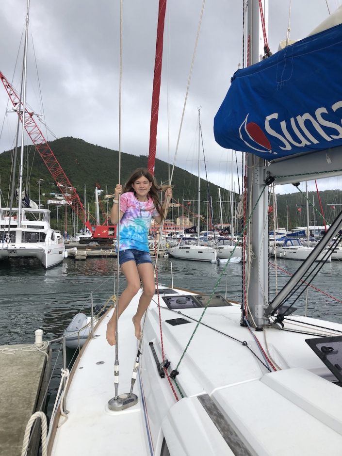 Марина Moorings/Sunsail, перед выходом