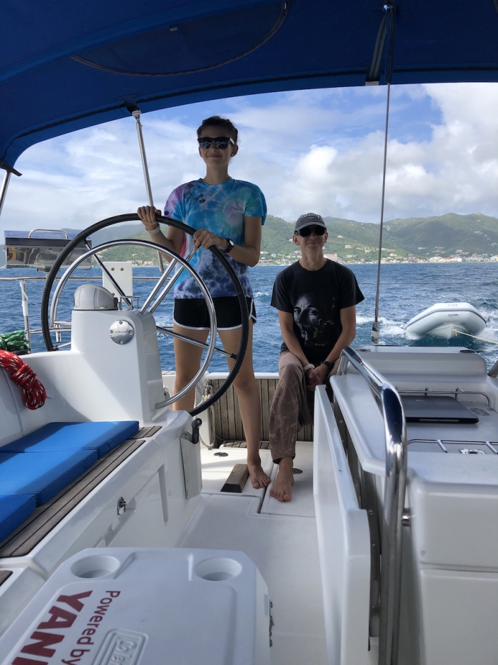 Переход Tortola - Cooper Island 2