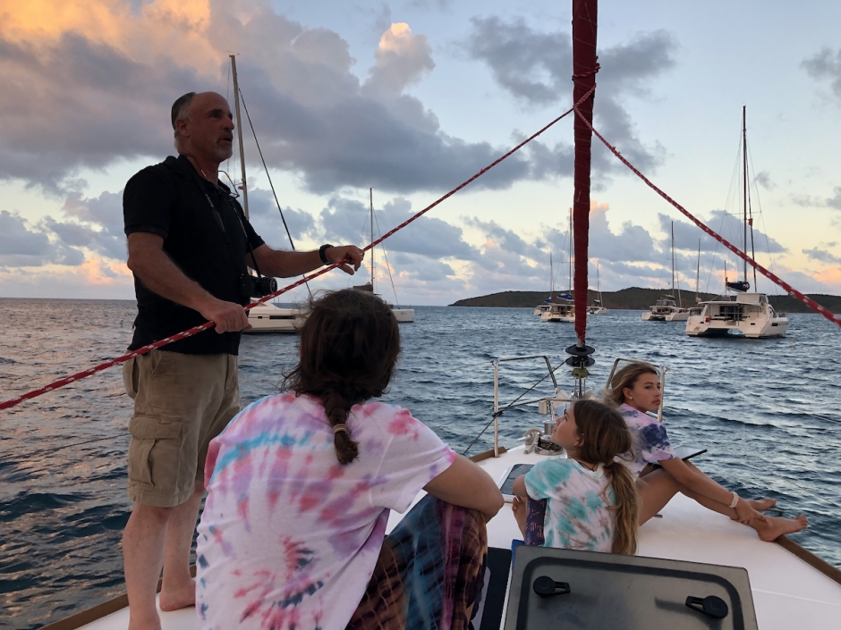 Virgin Gorda, вечером