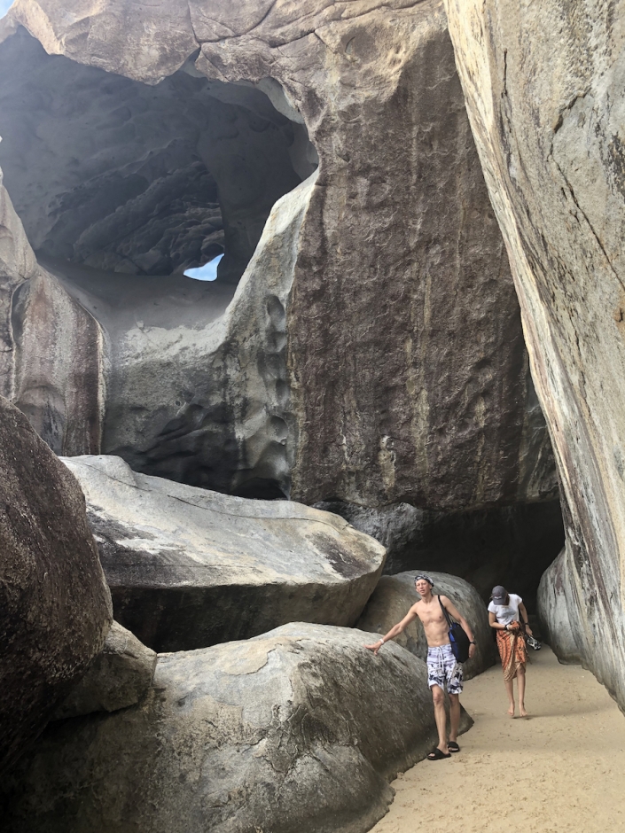 Virgin Gorda, The Baths, Caves (пещеры)