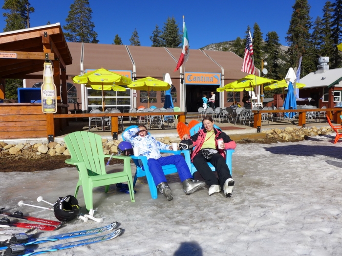 Sierra at Tahoe. Привал.