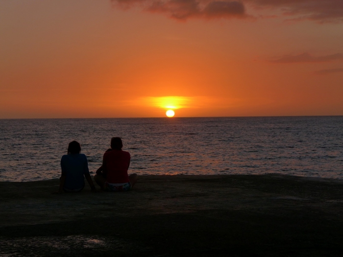 Ямайка (Jamaica). Закат.