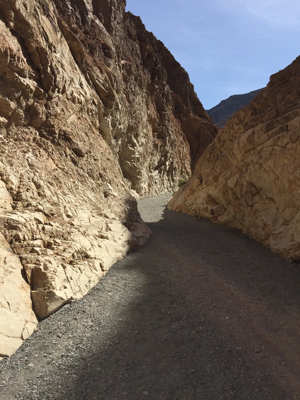 Долина смерти. Золотой каньон (Golden Canyon)