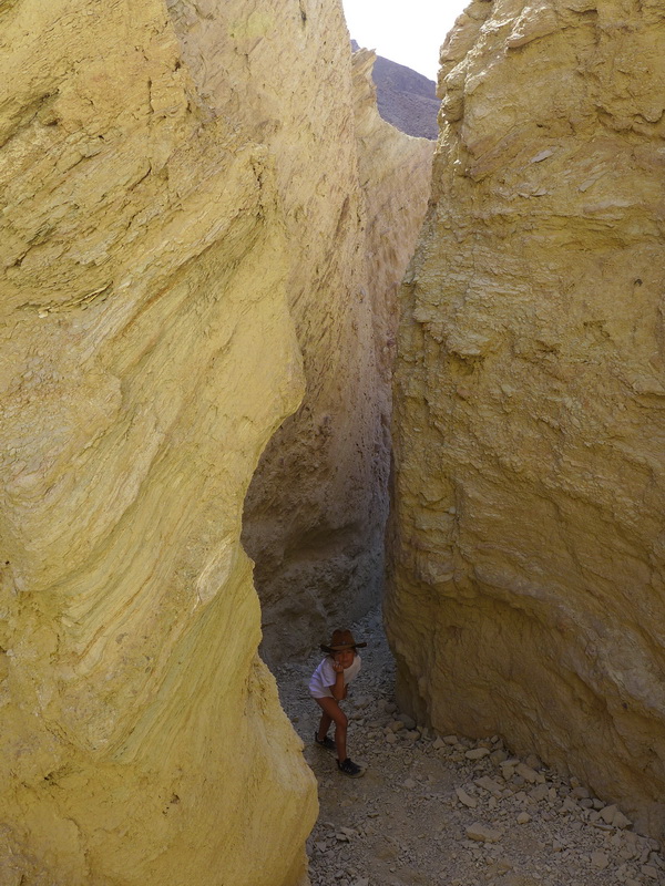 Долина смерти. Золотой каньон (Golden Canyon)