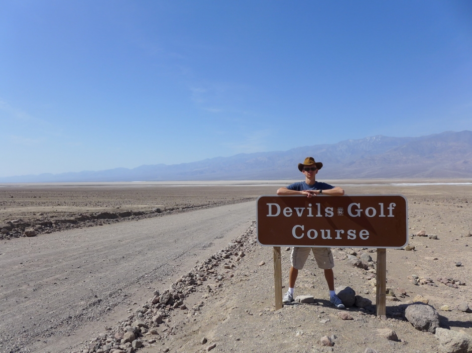 Долина Смерти. Гольфовое Поле Дьявола (Devils Golf Course)