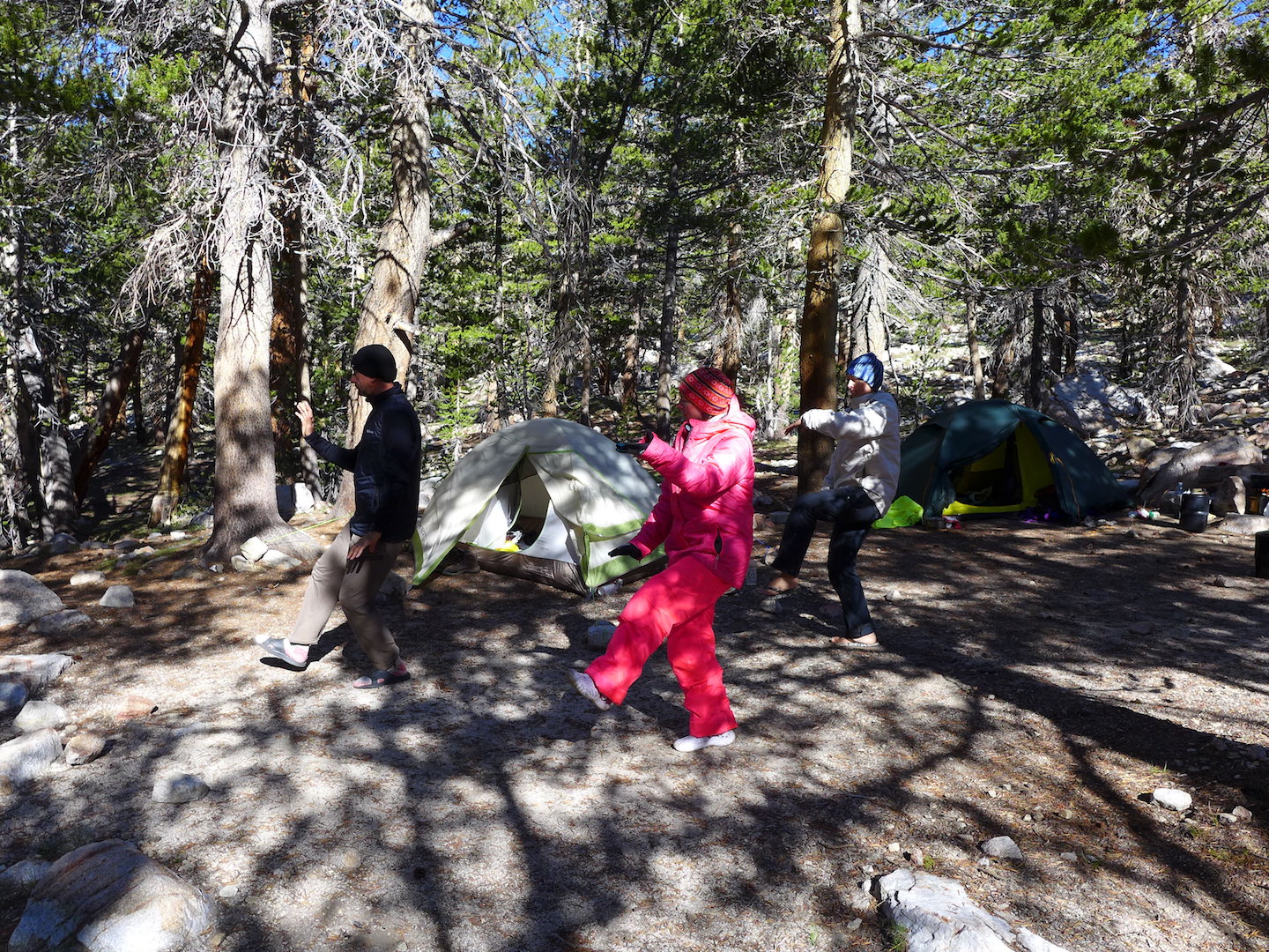 Tyndall Creek - Camp